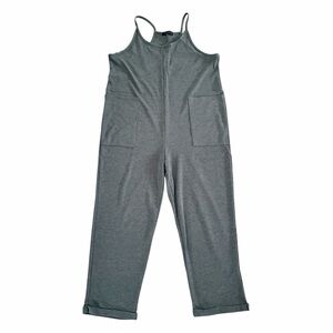 Final Touch Charcoal Jumpsuit